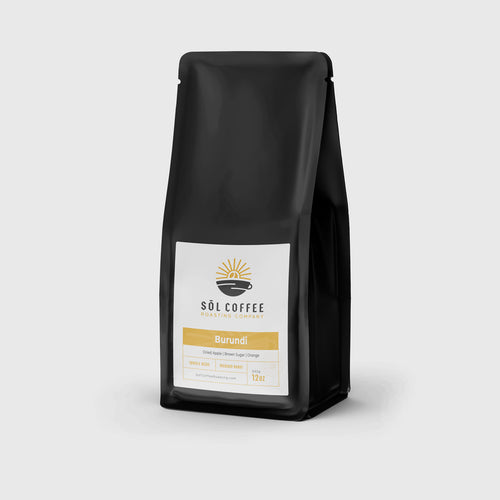 Burundi  – Dried Apple, Brown Sugar, and Orange