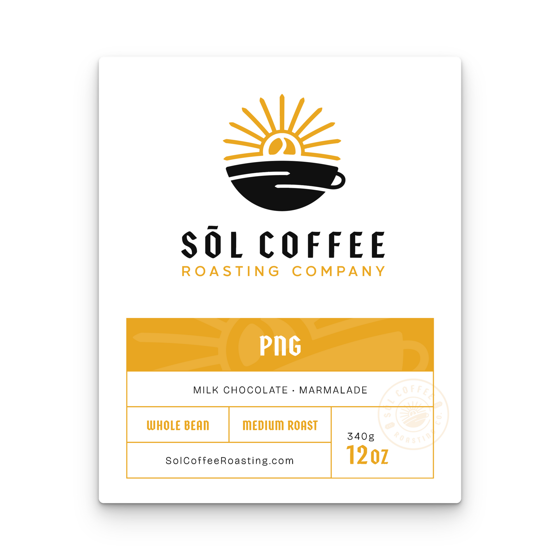 Papua New Guinea  – Milk Chocolate, Marmalade